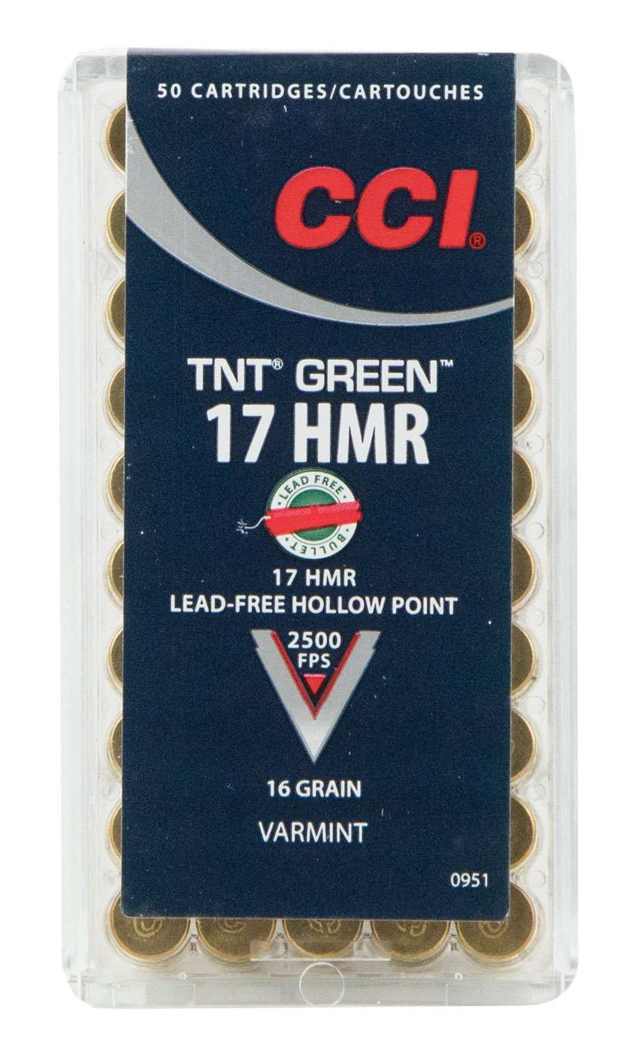 CCI 0951 17HMR 16TNTGRN 50 - Win Repeating Arms Promotion